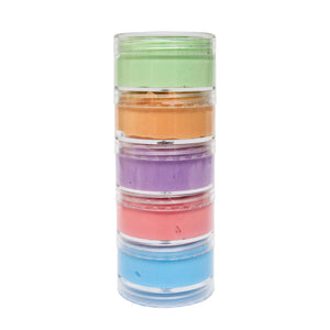 Rainbow Butter Slime Container 5 Colour Pack | AUSTRALIAN Made Slimes - Art By The Bay