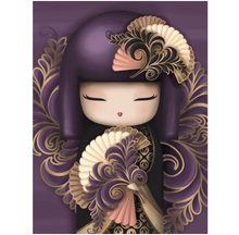 Load image into Gallery viewer, DIY Japanese Girl 5D Diamond Painting Kit | Cartoon Square Drill Craft - Art By The Bay