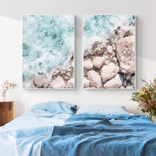 Load image into Gallery viewer, Seascape Ocean Rock Wall Canvas Print | Photographic Art | Framed or Unframed - Art By The Bay - Canvas Wall Decor Prints