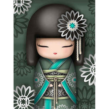 Load image into Gallery viewer, DIY Japanese Girl 5D Diamond Painting Kit | Cartoon Square Drill Craft - Art By The Bay - Art & Craft Kits
