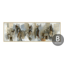 Load image into Gallery viewer, African Abstract Art Painting | Neutral Toned Canvas Print | UNFRAMED - Art By The Bay - Canvas Wall Decor Prints