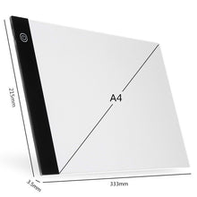 Load image into Gallery viewer, A4 LED Artist Sketch Light Box | 5D Diamond Painting Light Pad / Tablet - Art By The Bay - Canvas Wall Decor Prints