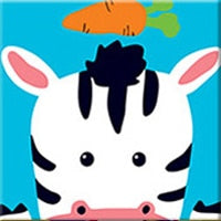 Load image into Gallery viewer, DIY Animal Art Painting Kit | Paint By Numbers | Kids Craft Activity - Art By The Bay - Canvas Wall Decor Prints