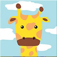 Load image into Gallery viewer, DIY Animal Art Painting Kit | Paint By Numbers | Kids Craft Activity - Art By The Bay - Canvas Wall Decor Prints
