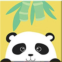 Load image into Gallery viewer, DIY Animal Art Painting Kit | Paint By Numbers | Kids Craft Activity - Art By The Bay - Canvas Wall Decor Prints