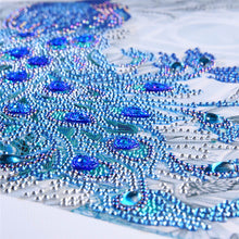 Load image into Gallery viewer, Peacock DIY 5D Diamond Painting | Rhinestone Art Activity - Art By The Bay - Art & Craft Kits