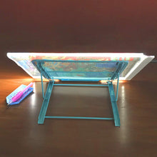 Load image into Gallery viewer, A4 Coloured Craft Easel | Used for 5D Diamond Painting LED Light Pad/Tablet - Art By The Bay - Canvas Wall Decor Prints
