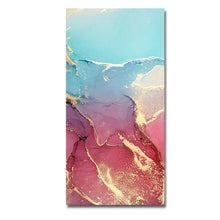 Load image into Gallery viewer, Marble Abstract  Art Canvas Print | Colourful Toned Artwork | UNFRAMED - Art By The Bay - Canvas Wall Decor Prints