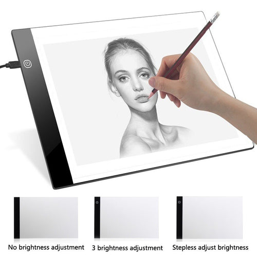 A4 LED Artist Sketch Light Box | 5D Diamond Painting Light Pad / Tablet - Art By The Bay - Canvas Wall Decor Prints