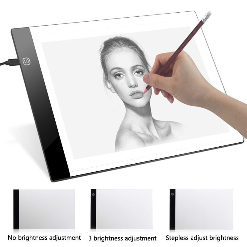 A4 LED Artist Sketch Light Box 5D Diamond Painting Light Pad