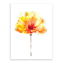 Load image into Gallery viewer, Pastel Watercolour Flower Painting Prints | Art Canvas Poster Prints | Unframed - Art By The Bay - Canvas Wall Decor Prints